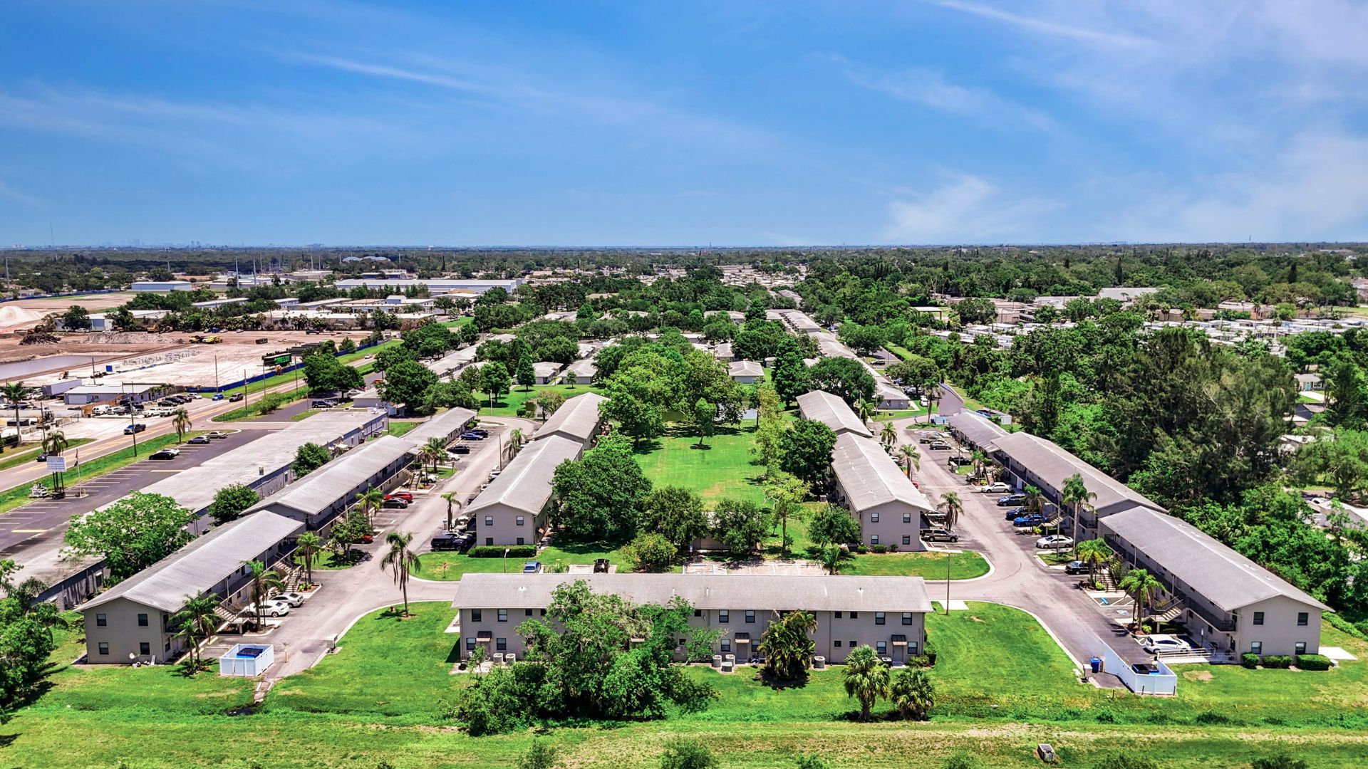 Lakeside Terrace Complex Aerial